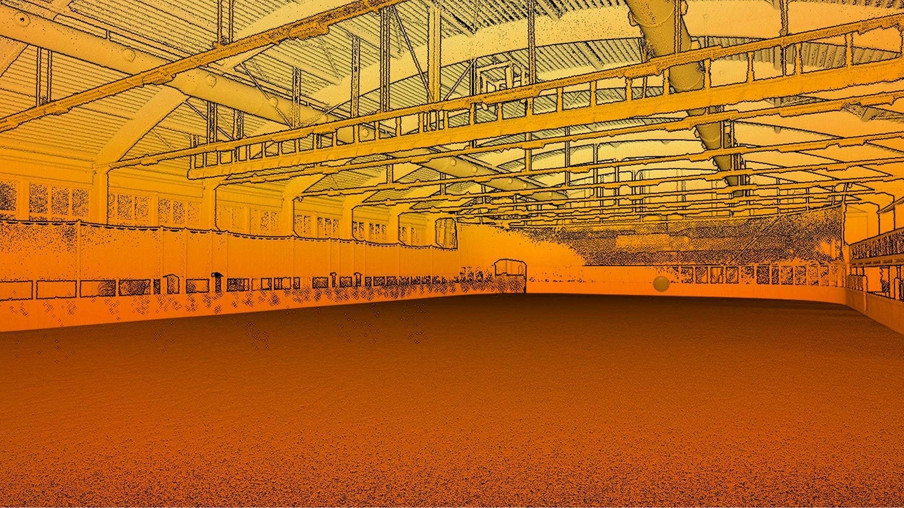 Indoor facility digital twin capture with Artec Jet