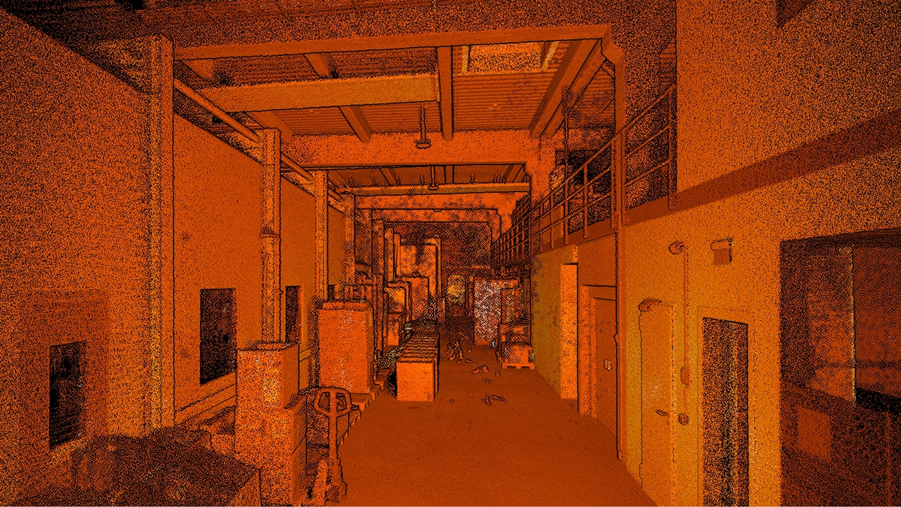 Industrial space scanning with Artec Jet LiDAR