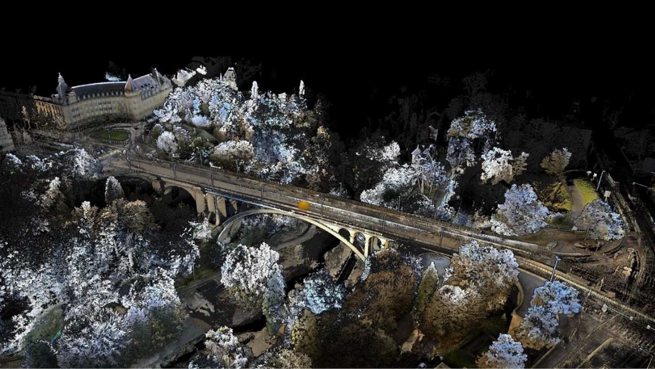 Urban mapping with Artec Jet LiDAR scanner