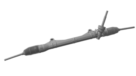 Mechanical steering rack