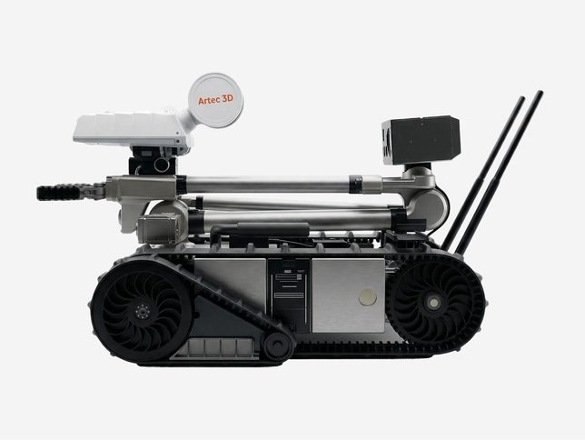 Artec Jet mounted on Boston Dynamics Spot robot