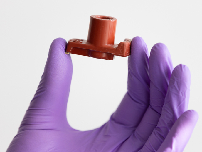 Mechanical part in hand