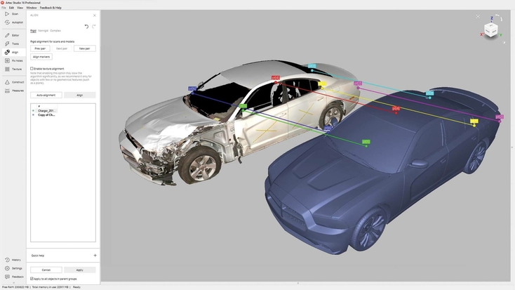 Scanning for metrology