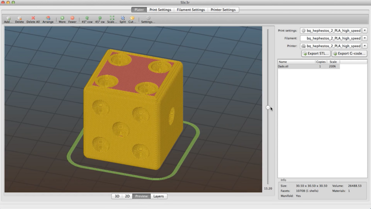 Mise À Niveau Des Pièces D'imprimante 3D 2 + Extrusion Étendue Du