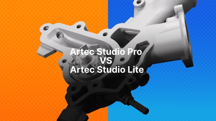 Artec Studio Lite vs Pro