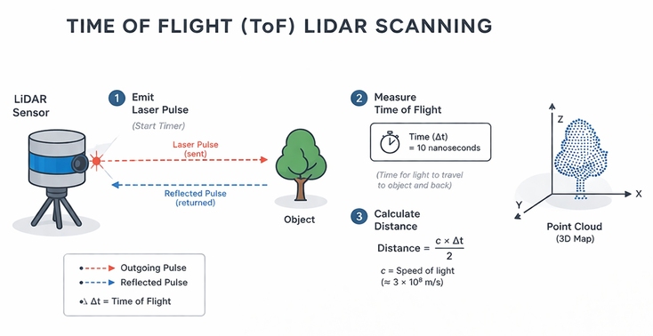 Autonomous 3D mapping