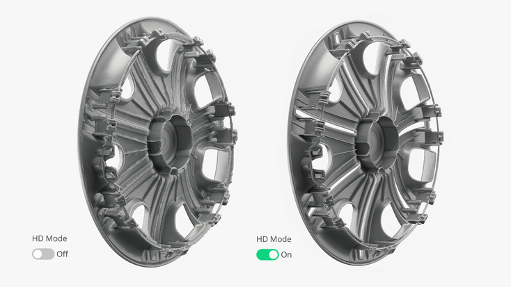 Structured light 3D scanning