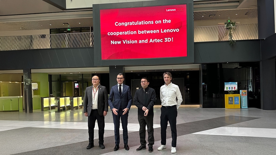 AI-3D technology partnerships