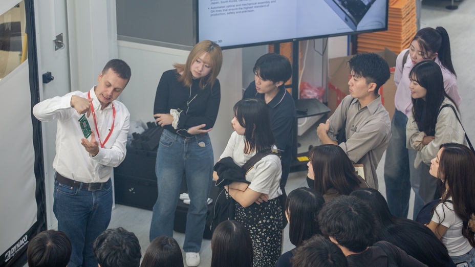 Japanese student visit