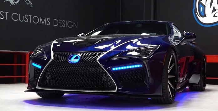 West Coast Customs社でArtec Evaが 「ブラックパンサー」 Lexusに爪痕